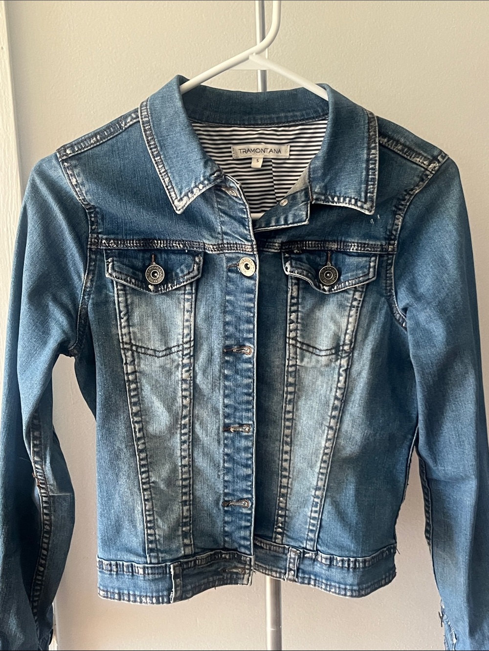 Small  Blue Denim Jean Jacket